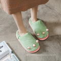 New Fashion Paws Men and Women Slippers Cozy Closed Toe Slip On Soft Warm Plush Lined Winter Shoes House Bedroom Men Slippers